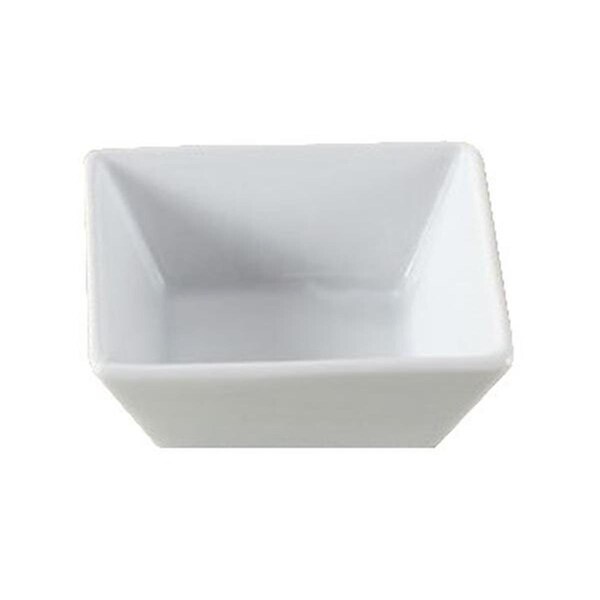 Cocinando 3 in. Square Porcelain Deep Dessert Bowl, Super White - 5.5 oz, 36PK - CO4240810