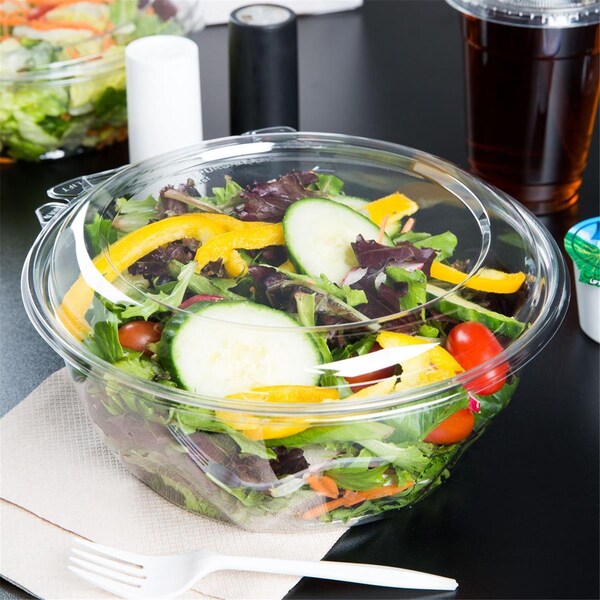 First Floor Designs 64 oz Bowl with Dome Lid - Clear - FI1202989