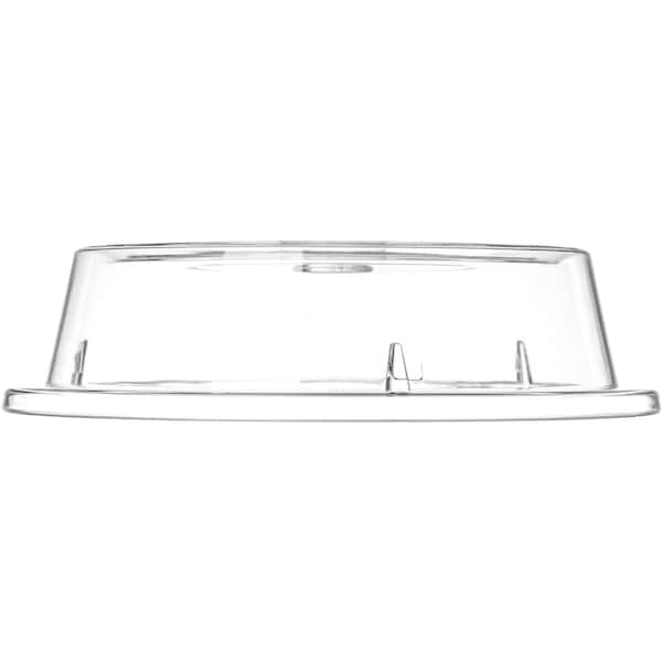Carlisle Foodservice Clear Plate Cover, 10-3/16"-10-1/4", PK12 - 198907