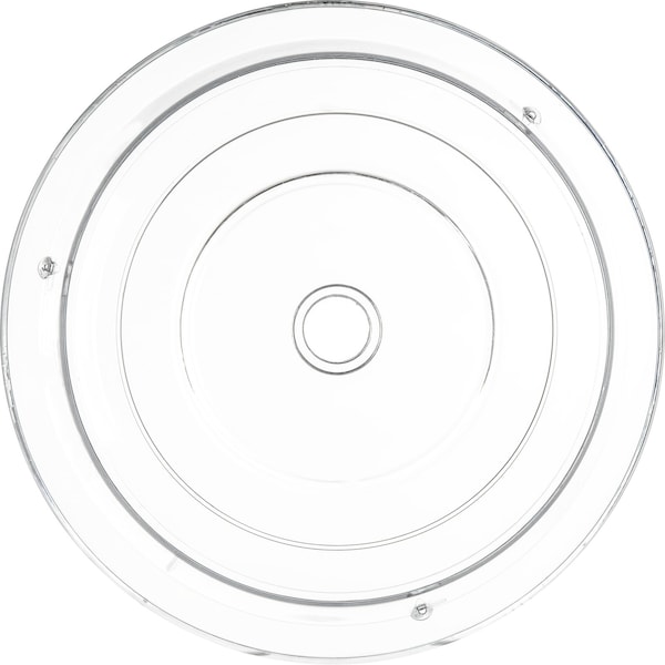 Carlisle Foodservice Clear Plate Cover, 10-3/16"-10-1/4", PK12 - 198907
