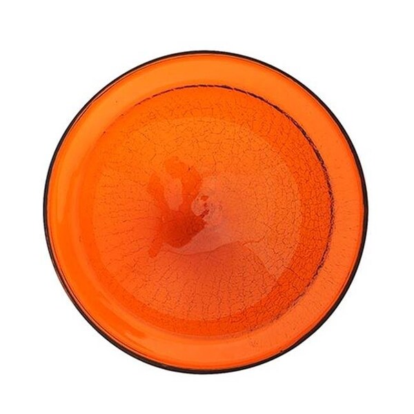 Achla Designs Achla CGB-06M 12" Oranger Crackel Bowl - Mandarin - CGB-06M