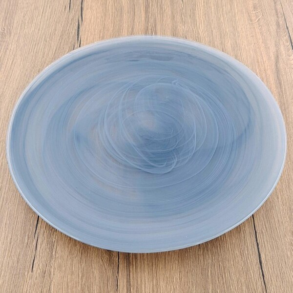 Red Pomegranate Collection 11 in. Nuage Dinner Plate, Graphite - 0812-7