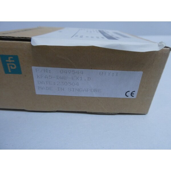 MONITOR DE VELOCIDAD DE ROTACIÓN PARA OTROS MÓDULOS DE PLC Y DCS - KFA5-DWB-EX1.D
