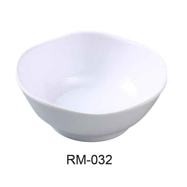 Yanco 3.5 in. Rome Round Sauce Dish for RM-821 4-Compartment Plate, White, 72PK - RM-032