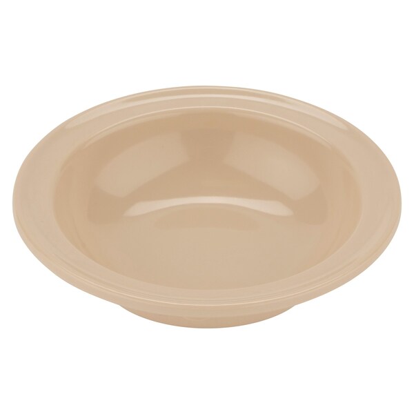 G.E.T. Enterprises G.E.T. Enterprises Supermel Rimmed Deep Tan Bowl, PK48 - DN-350-T