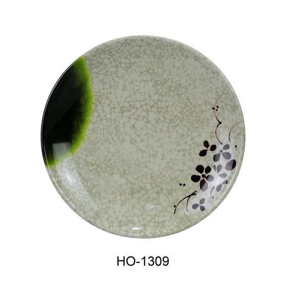 Yanco 9 in. Honda Coupe Plate - Round - Melamine, Multi Color, 24PK - HO-1309