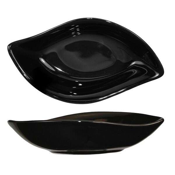 Iti Fruit Dish, 2-1/2 oz., Ceramic Black PK48 - FAW-5-B