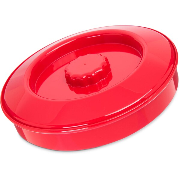 Carlisle Foodservice Tortilla Server w/Lid, Red, PK24 - 047005