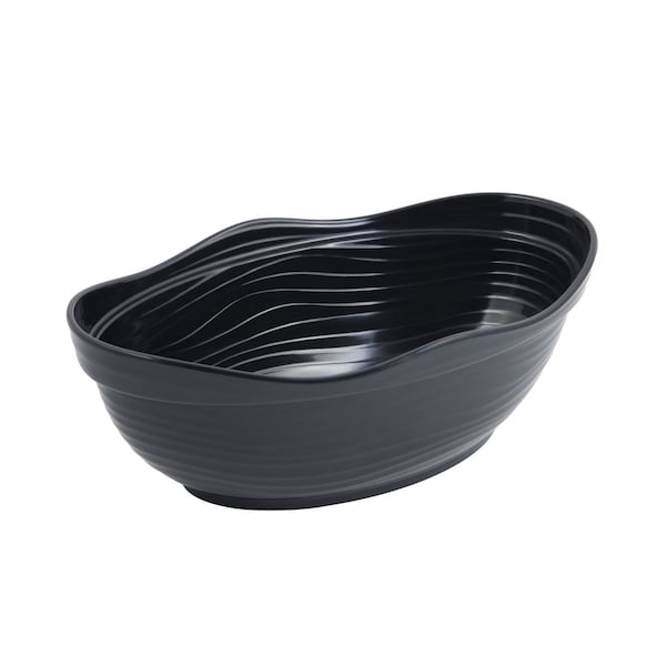 Bon Chef Euro Round Bowl 11Qts. 18"L X 11"W X 6"Deep - 53201BLACK