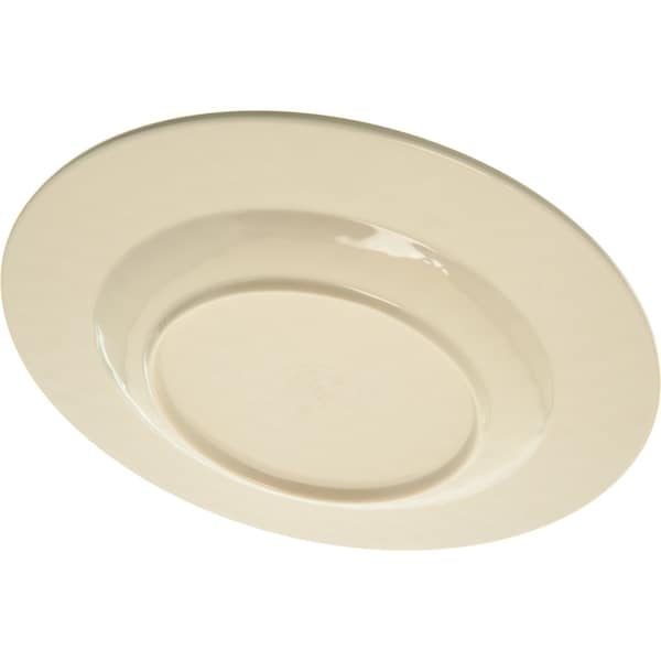 Carlisle Foodservice Melamine Salad Plate, 9", Aqua, PK12 - 6400215