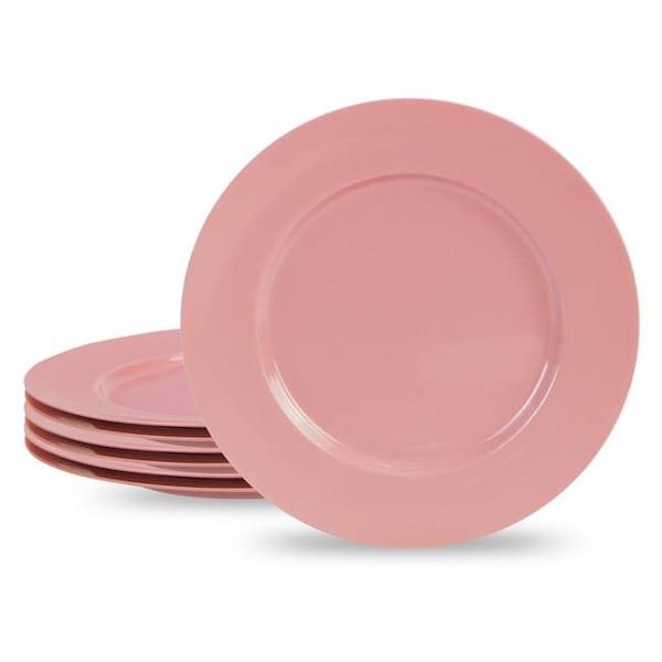 Reston Lloyd Reston Lloyd 72601 6pc Melamine Salad Plate Set  Pink - 72601