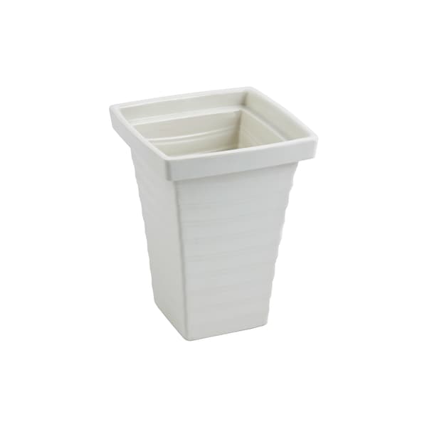 Bon Chef Americana Square Bowl 2Qts. 5 1/2"L X 5 1/2"W X 7"Deep (Dsp) - 53107IVORY