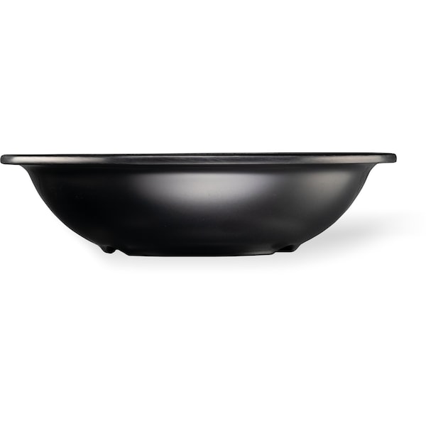 Carlisle Foodservice Melamine Rimmed Bowl, 16 oz., Blk, PK24 - 3303203