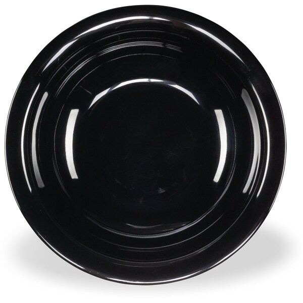 Carlisle Foodservice Melamine Rimmed Bowl, 16 oz., Blk, PK24 - 3303203
