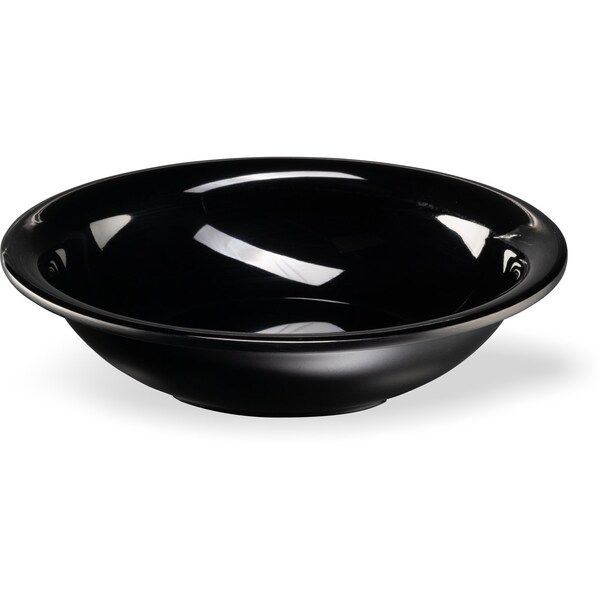 Carlisle Foodservice Melamine Rimmed Bowl, 16 oz., Blk, PK24 - 3303203