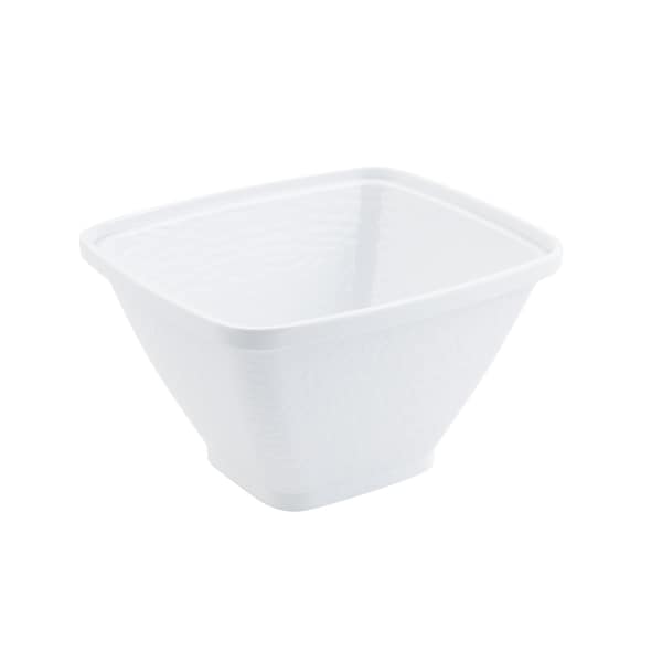Bon Chef Dynasty Square Bowl 10 1/4" L X 9" W X 6" Deep - 53303WHITE