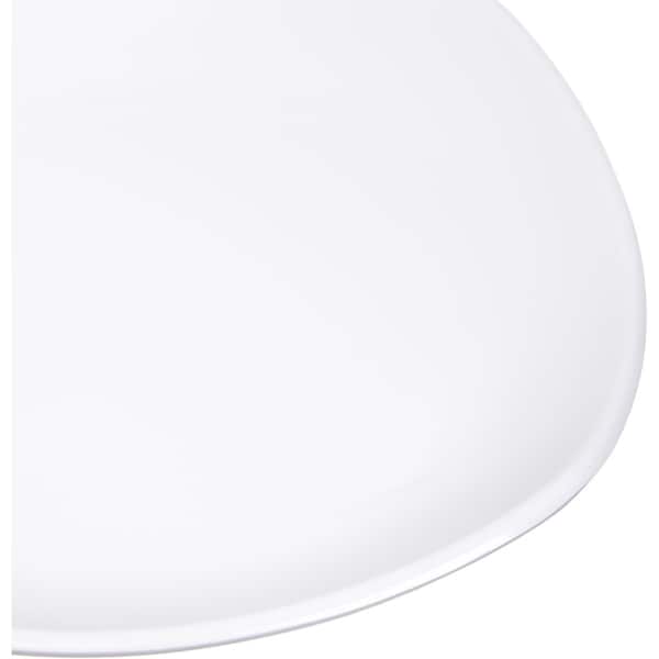 Carlisle Foodservice Upturned Corner Sq. Plate, 7.75", Wht, PK48 - 4330802