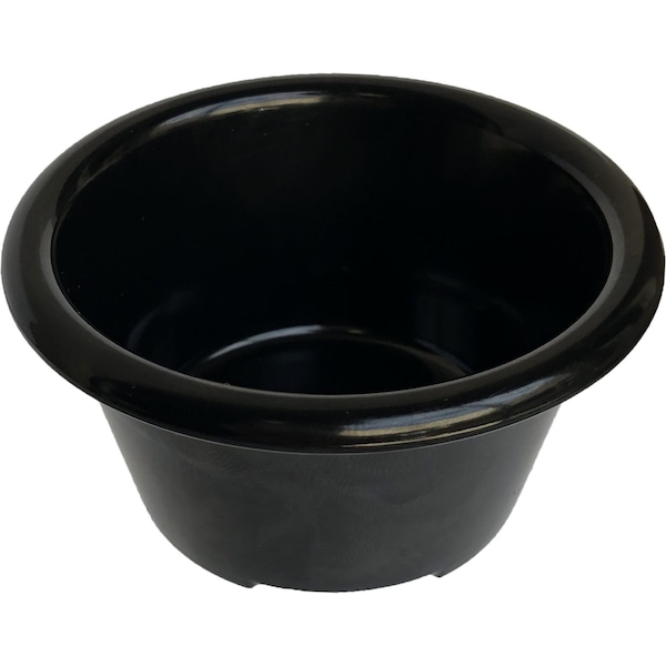 Carlisle Foodservice Melamine Smooth Ramekin, 3 oz, Black - S28103
