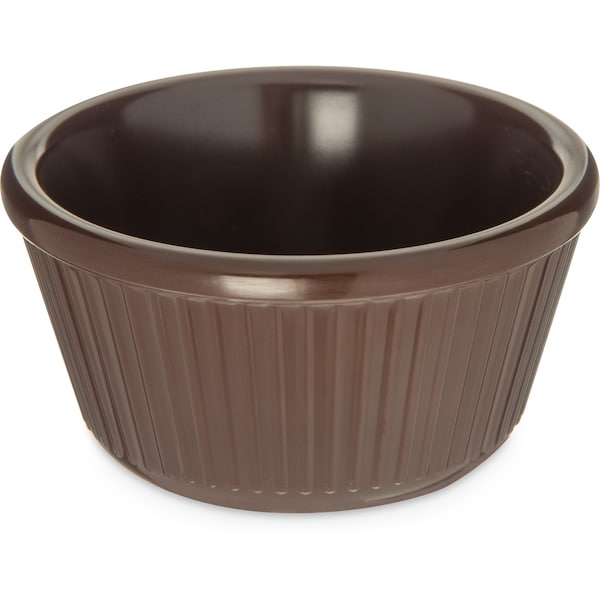 Carlisle Foodservice Mlmn Flute Bowl Ramekin, 4 oz., Chc, PK48 - S28769