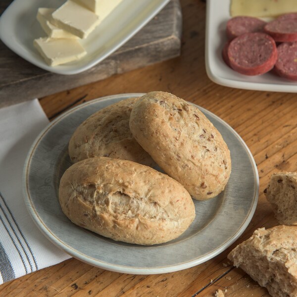 Carlisle Foodservice Melamine Bread/Butter Plate, 7", Smke, PK12 - 6400718