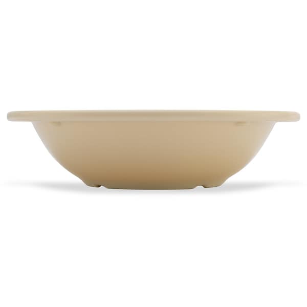Carlisle Foodservice Melamine Grapefruit Bowl, 10 oz., Tan, PK48 - KL12125