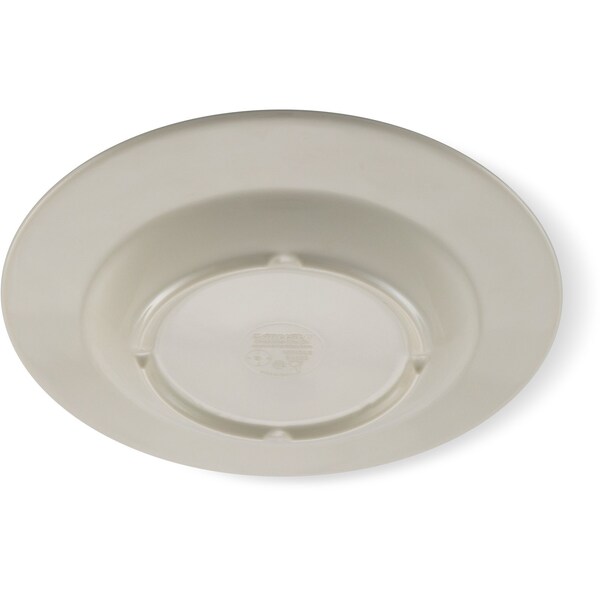 Carlisle Foodservice Melamine Salad Plate, 9", Smoke, PK12 - 5400218