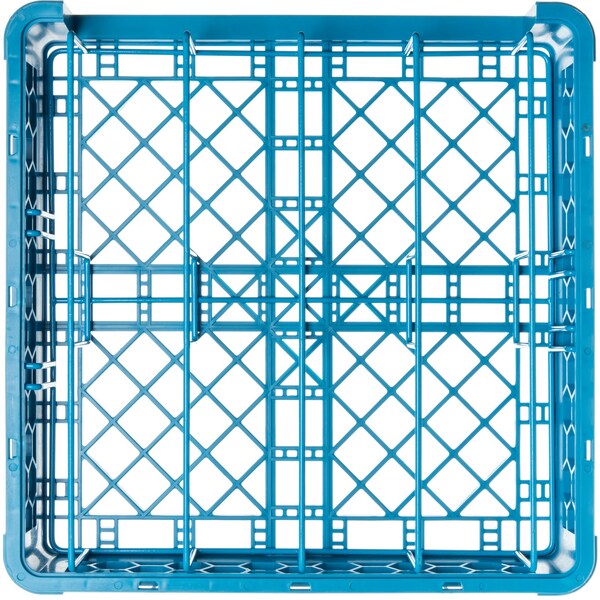 Carlisle Foodservice OptiClean Plate Cover Rack 3.25, Blu, PK3 - RPC14