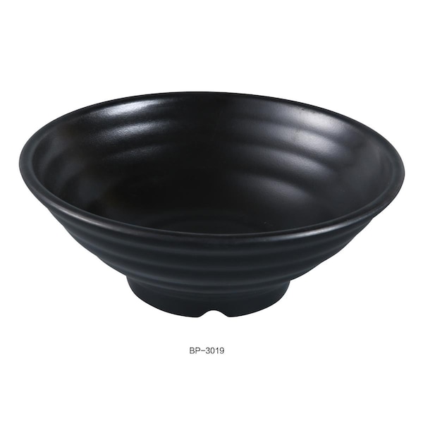 Yanco Black Pearl-2 Bowl, Black - 48 oz, 24PK - BP-3019
