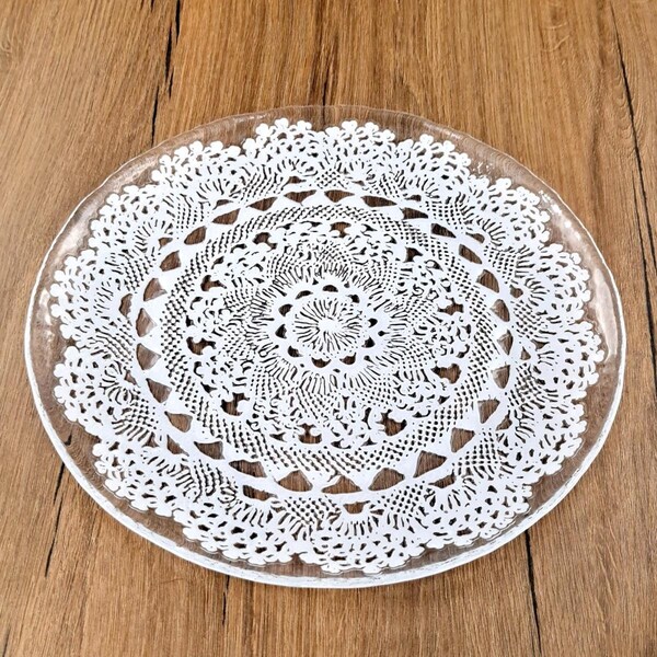 Red Pomegranate Collection 11 in. Lille Dinner Plate - 7052-0