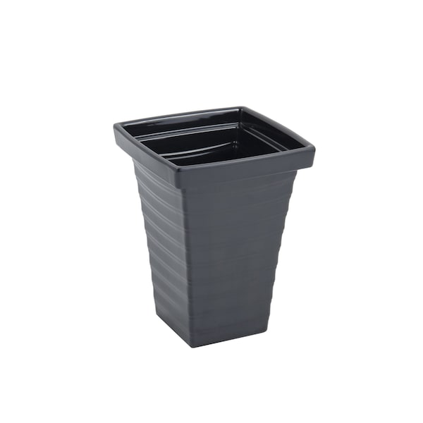 Bon Chef Americana Square Bowl 2Qts. 5 1/2"L X 5 1/2"W X 7"Deep - 53107BLACK