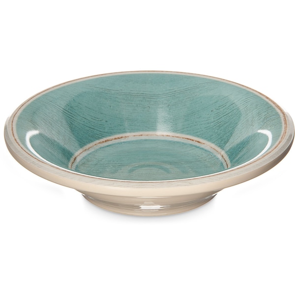 Carlisle Foodservice Melamine Fruit Bowl, 6 oz., Aqua, PK48 - 6401815