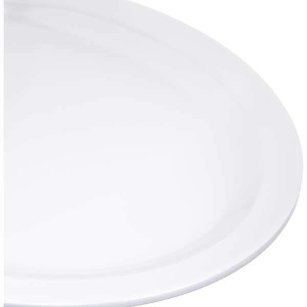 Carlisle Foodservice Melamine Platter Tray, 12"x9", Wht, PK12 - KL12702