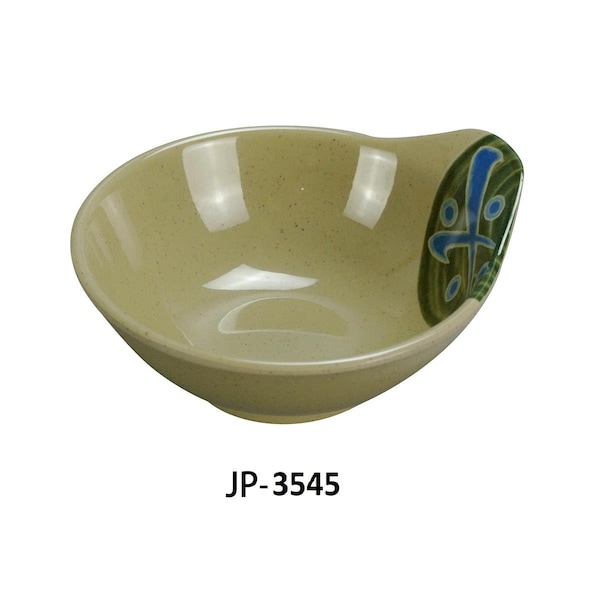 Yanco 4.5 in. 10 oz Japanese Sauce Bowl - Melamine, 48PK - JP-3545