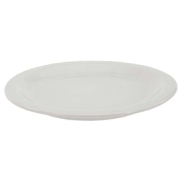 Crestware Plate, 5-1/2", Ceramic Bright White PK36 - AL41