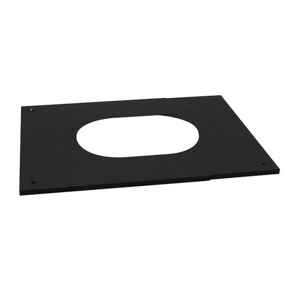 Integra Miltex Selkirk Corporation 8T-PCPAJ 8 Inch  Ultra-Temp Pitched Ceiling Plate  Adjustable - 77960