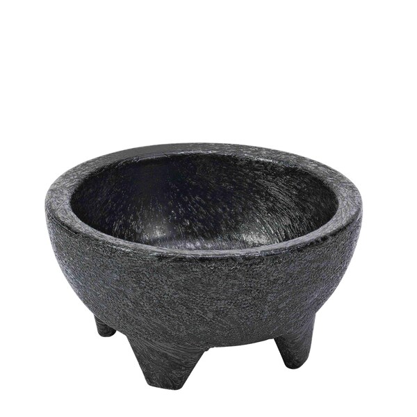 Service Ideas Salsa Bowl 4 Piece Set, 10 oz each, Black - MB10BL