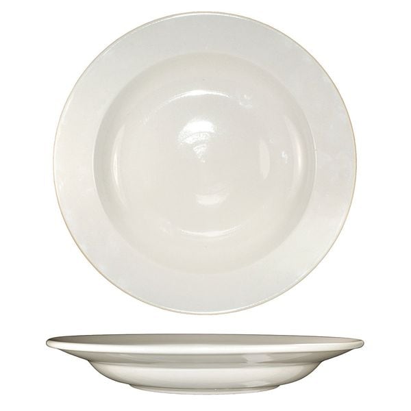 Iti Pasta Bowl, 24 oz., Ceramic American White PK12 - RO-120