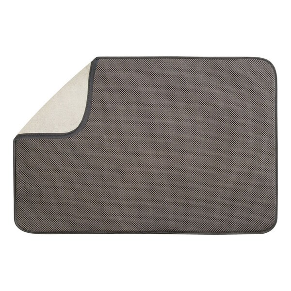Interdesign iDesign 24 in. L X 18 in. W X 24 in. H Microfiber Drying Mat - 41143