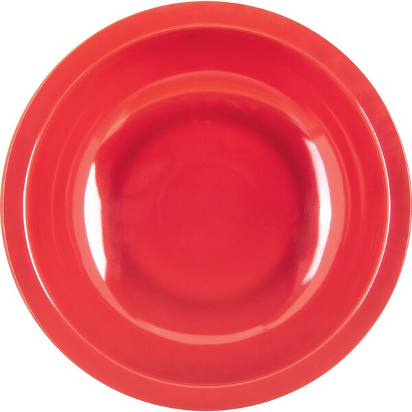 Carlisle Foodservice Melamine Nappie Bowl, 10 oz., Red, PK48 - KL11805