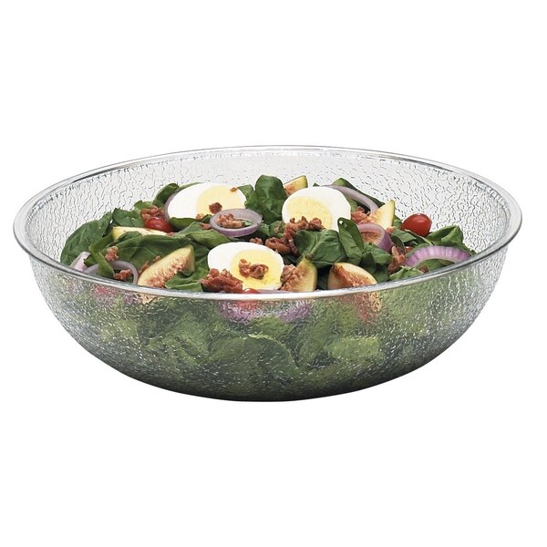 Cambro Camwear 12" 5.8 qt. Polycarbonate Unbreakable Pebble Plastic Bowl - PSB12176