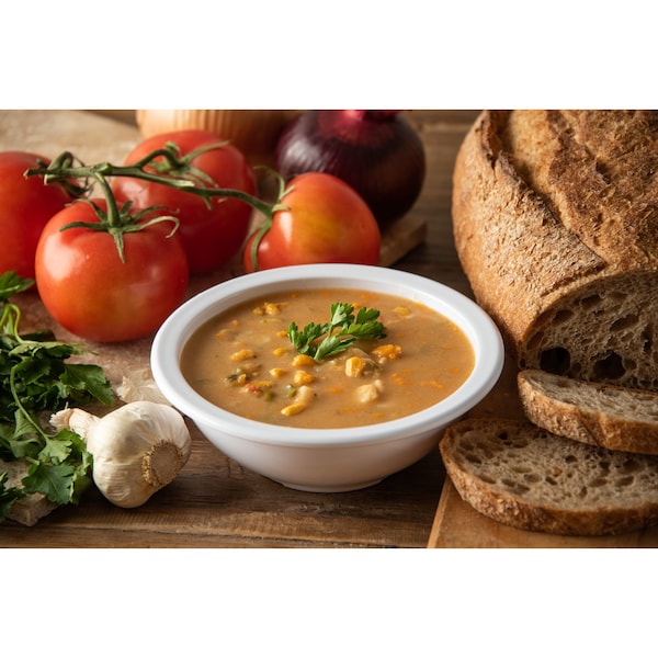 Carlisle Foodservice Melamine Chowder Bowl, 16 oz., Wht, PK48 - KL11502