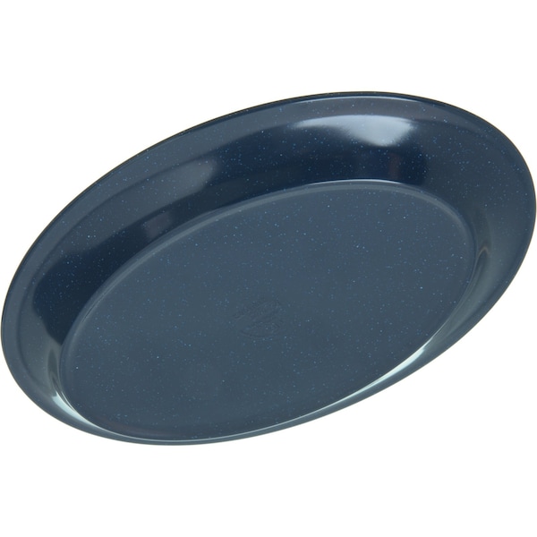 Carlisle Foodservice Mlmn Ovl Platter Tray, 12x8.5, Blue, PK24 - 4356035