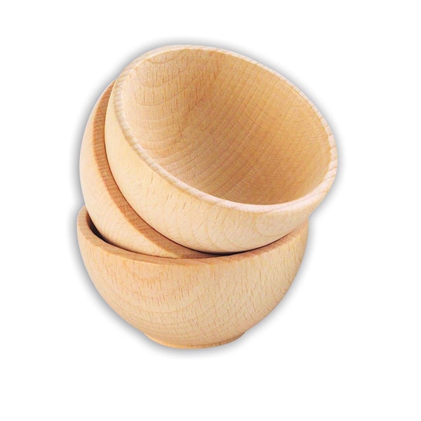 Menu Wooden Bowls - Wood - Set of 3 - ME2574685