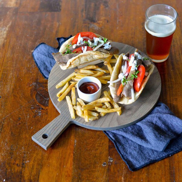 Tablecraft Disposable Taco Taxi, Wood, 3.5x2.5x, PK50 - 10516