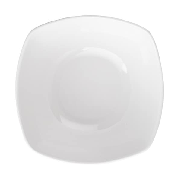 Tablecraft Wavy Melamine Bowl, White, 7" - WB7