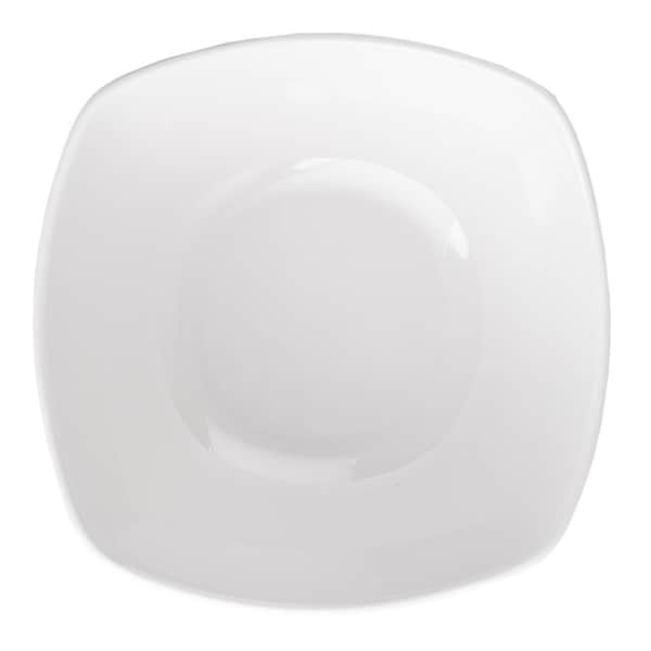 Tablecraft Wavy Melamine Bowl, White, 7" - WB7