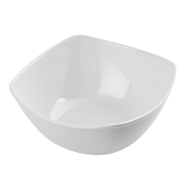 Tablecraft Wavy Melamine Bowl, White, 7" - WB7