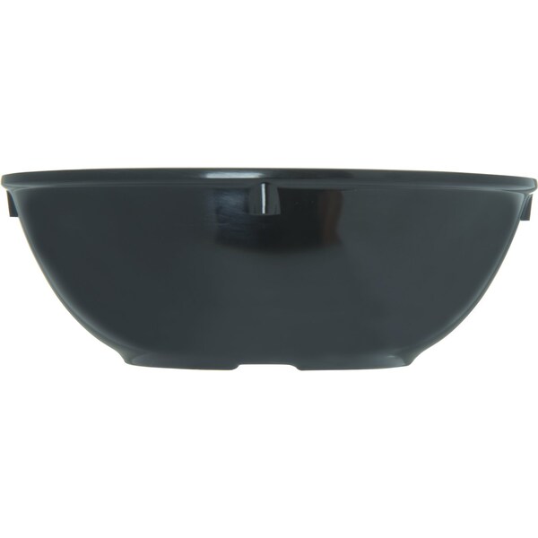 Carlisle Foodservice Melamine Nappie Bowl, 14 oz., Blk, PK48 - 4352103