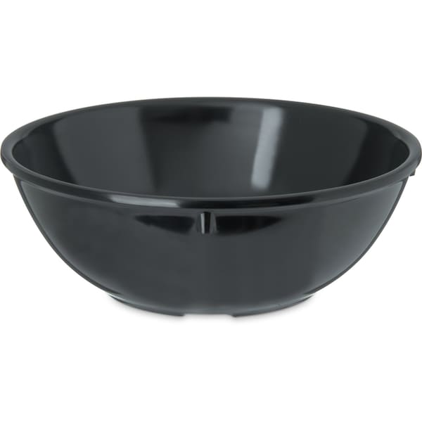 Carlisle Foodservice Melamine Nappie Bowl, 14 oz., Blk, PK48 - 4352103