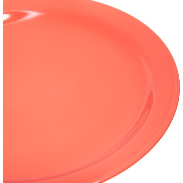 Carlisle Foodservice Melamine Dinner Plate, 9", Orang, PK48 - 4350152